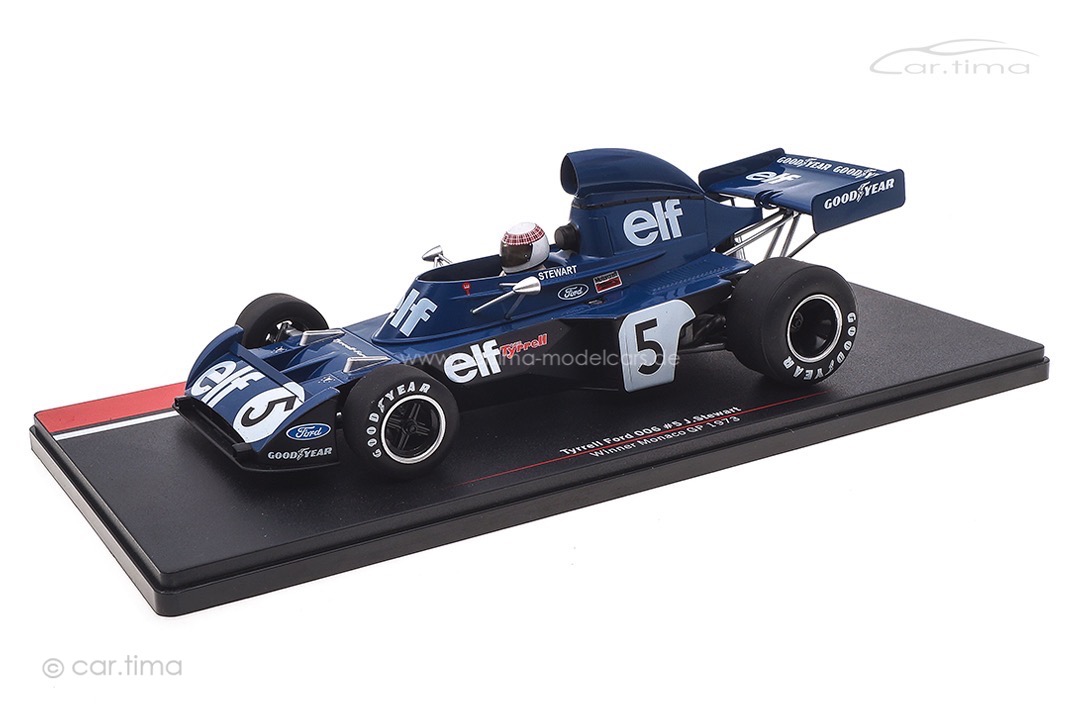 Tyrrell Ford 006 Winner GP Monaco 1973 Jackie Stewart MCG 1:18 MCG18600F Tyrrell Ford 006 Winner GP Monaco 1973 Jackie Stewart MCG 1:18 MCG18600F