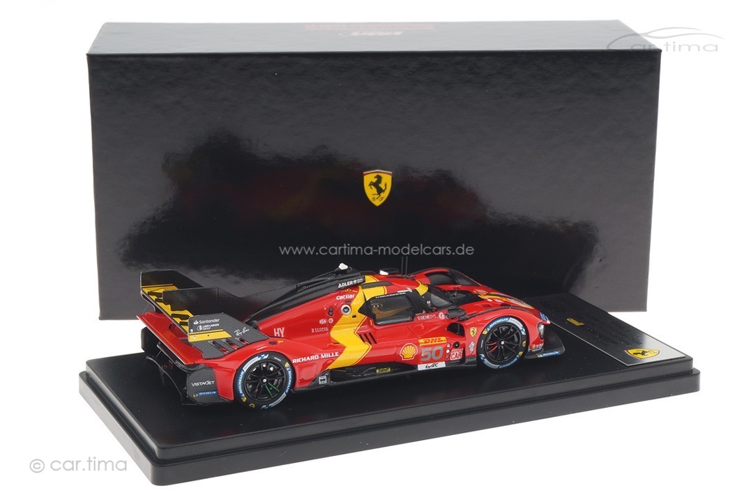 Ferrari 499P Sebring 2023 Fuoca/Molina/Nielsen BBR 1:43 CS003 Ferrari 499P Sebring 2023 Fuoca/Molina/Nielsen BBR 1:43 CS003