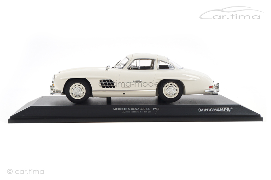 Mercedes-Benz 300 SL (W198) 1955 weiß Minichamps 1:18 110037217 Mercedes-Benz 300 SL (W198) 1955 weiß Minichamps 1:18 110037217