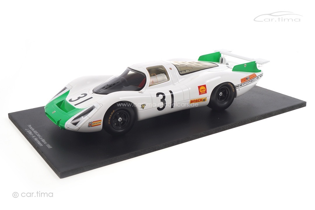Porsche 908 24h Le Mans 1968 Herrmann/Siffert Spark 1:18 18S517 Porsche 908 24h Le Mans 1968 Herrmann/Siffert Spark 1:18 18S517