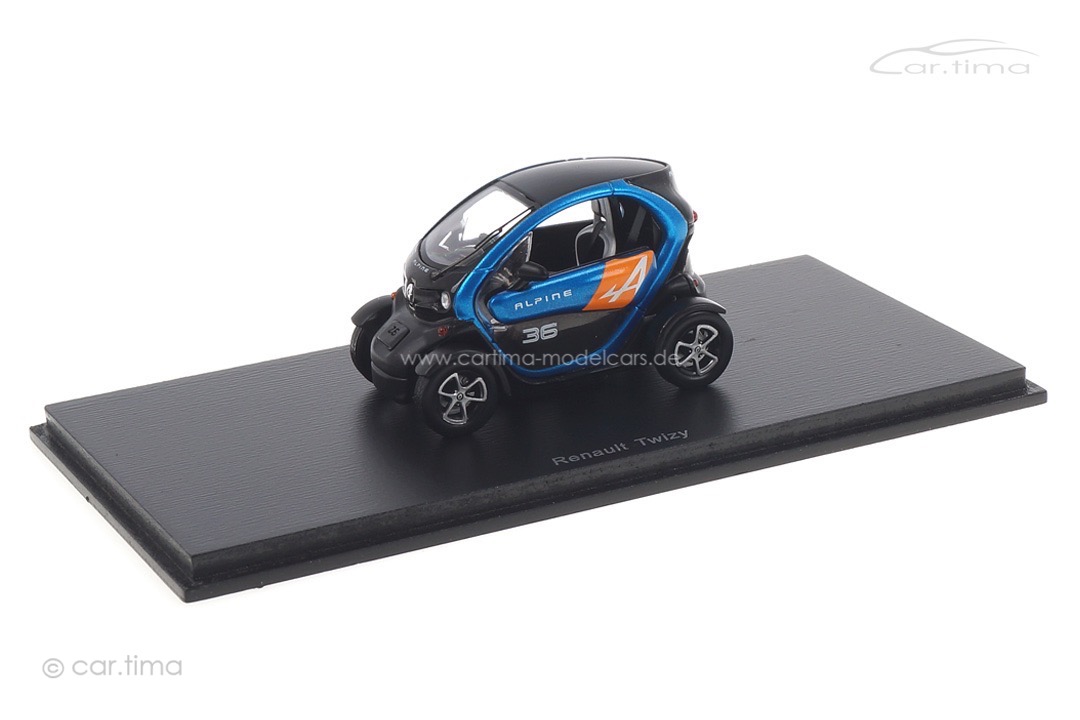 Renault Twizy Alpine blau Spark 1:43 SF075