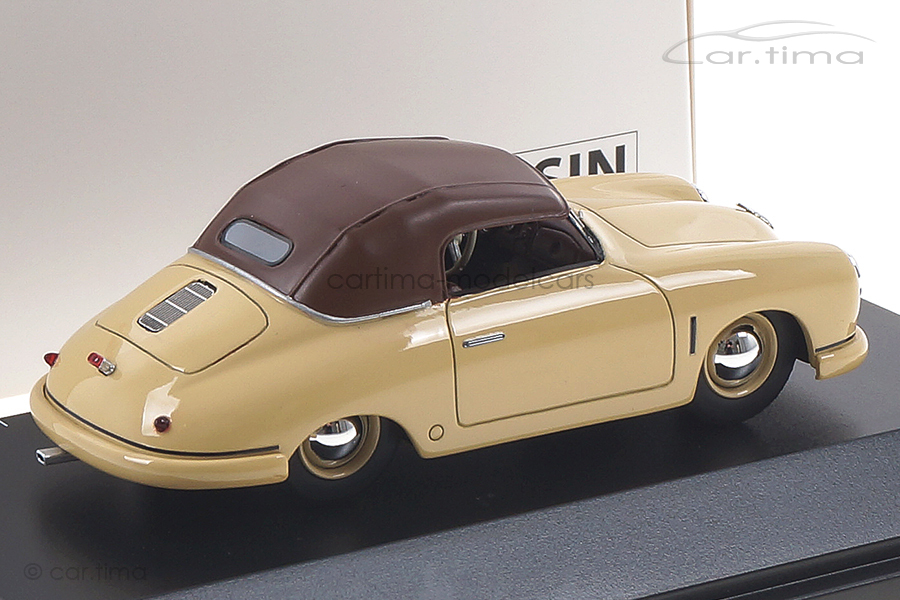 Porsche 356 Gmünd Cabriolet beige Schuco 1:43 450879700 Porsche 356 Gmünd Cabriolet beige Schuco 1:43 450879700