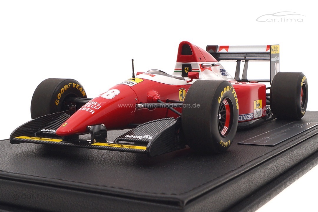 Ferrari F93A GP 1993 Gerhard Berger inkl. Vitrine GP Replicas 1:18 GP117B