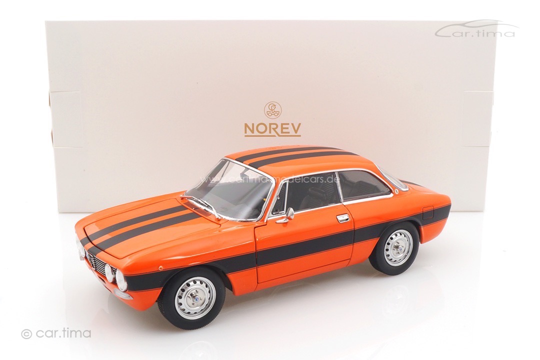 Alfa Romeo 2000 GTV orange Norev 1:18 187918