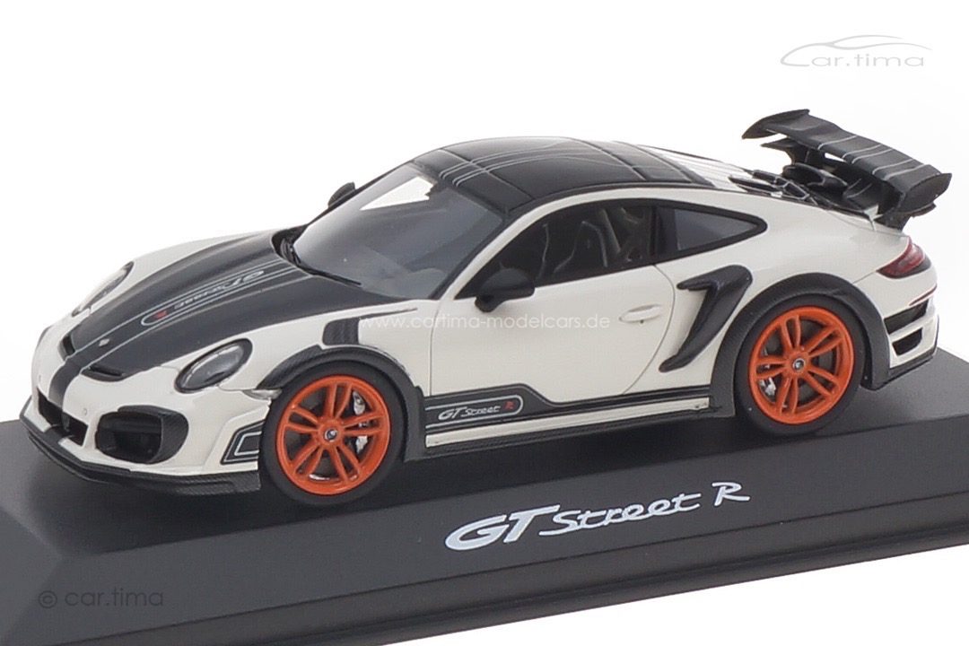 TECHART GTstreet R Weiß/Rad Gulforange TECHART Collection 1:43 091.992.143.004GO TECHART GTstreet R Weiß/Rad Gulforange TECHART Collection 1:43 091.992.143.004GO