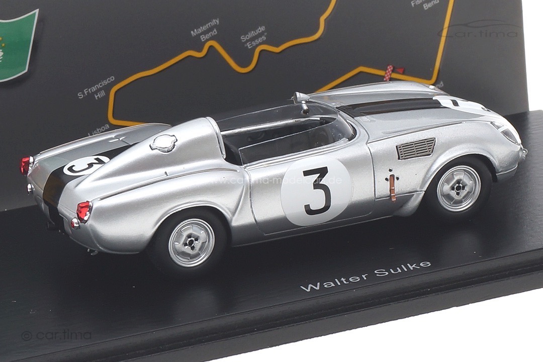 Triumph Spitfire Macau GP 1965 Walter Sulke Spark 1:43 SA234 Triumph Spitfire Macau GP 1965 Walter Sulke Spark 1:43 SA234