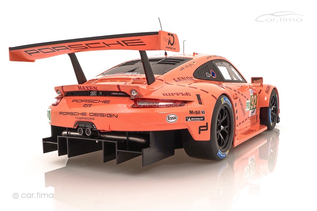 Porsche 911 (991) RSR Winner LMGTE-Pro 24h Le Mans 2018 IXO 1:12 LEGT12003