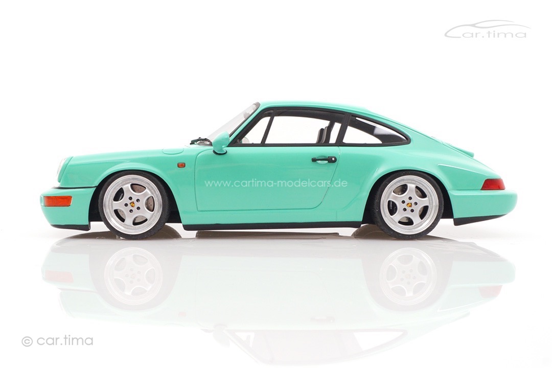 Porsche 911 (964) Carrera RS Mintgrün Speedline Alufelgen car.tima CUSTOMIZED 1:18