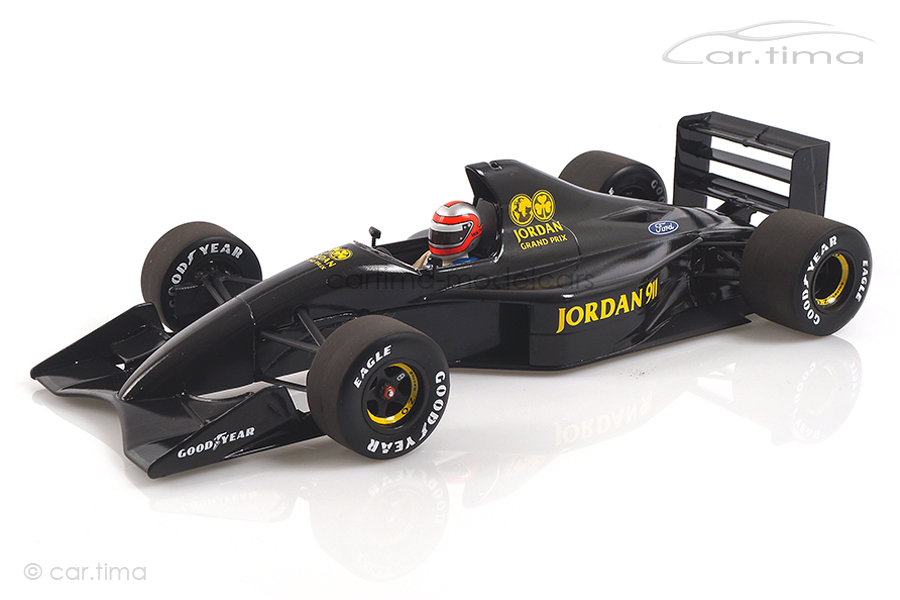 Jordan Ford F1 Test Silverstone 1990 John Watson Minichamps 1:18 110910099 Jordan Ford F1 Test Silverstone 1990 John Watson Minichamps 1:18 110910099