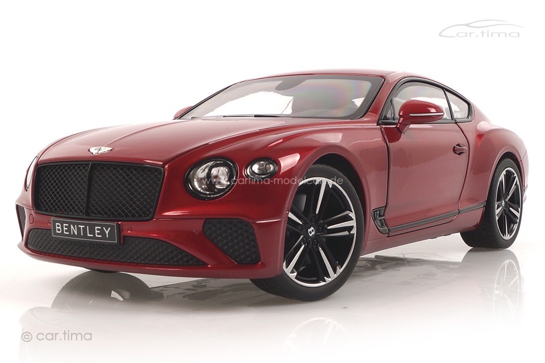 Bentley Continental GT 2018 Candy Red Norev 1:18 182788 Bentley Continental GT 2018 Candy Red Norev 1:18 182788