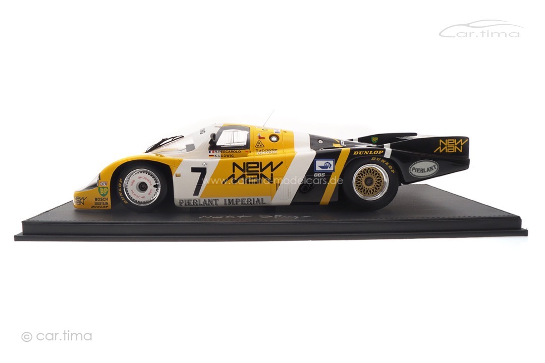 Porsche 956 Winner 24h Le Mans 1984 Originalsignatur Norbert Singer 1:12 CAC01223002 Porsche 956 Winner 24h Le Mans 1984 Originalsignatur Norbert Singer 1:12 CAC01223002