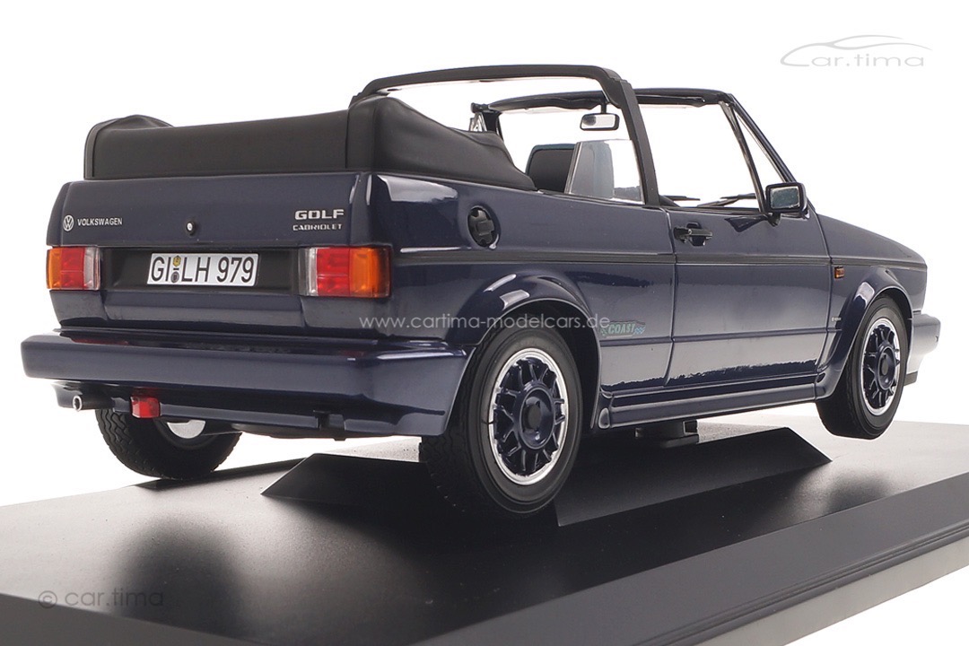 VW Volkswagen Golf I Cabriolet "Coast" 1991 lila met. Norev 1:18 188463