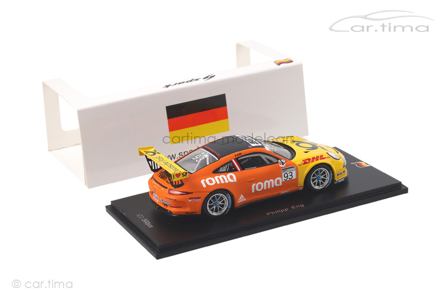 Porsche 911 (991) GT3 Cup Porsche Carrera Cup Champion 2015 Philipp Eng Spark 1:43 SG226 Porsche 911 (991) GT3 Cup Porsche Carrera Cup Champion 2015 Philipp Eng Spark 1:43 SG226