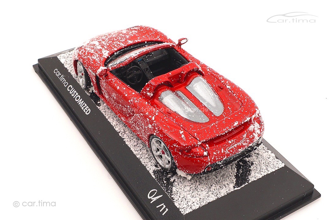 Porsche Carrera GT Drift into 2026 Originalsignatur Walter Röhrl Minichamps car.tima CUSTOMIZED 1:43