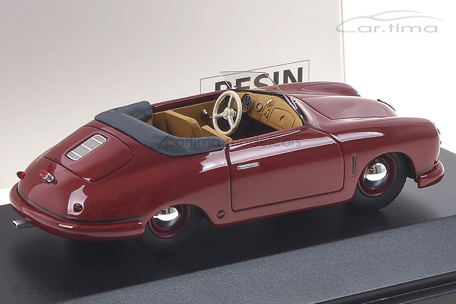 Porsche 356 Gmünd Cabriolet rot Schuco 1:43 450879600 Porsche 356 Gmünd Cabriolet rot Schuco 1:43 450879600