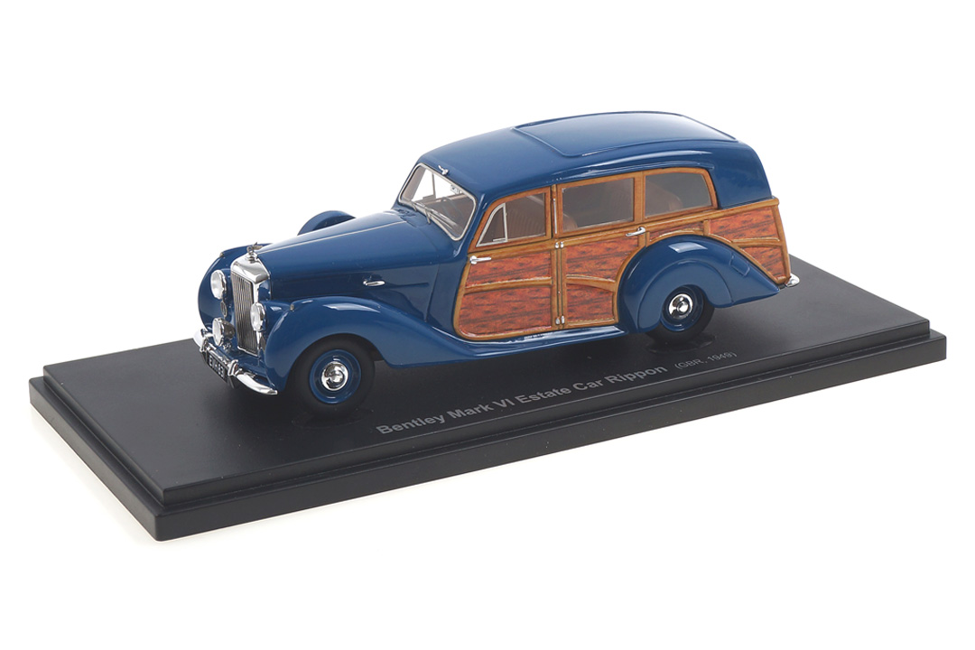 Bentley Mark VI Estate Car Rippon blau autocult 1:43 60051