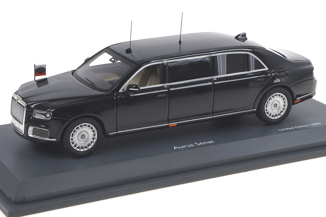 Aurus Senat schwarz Schuco 1:43 450910000 Aurus Senat schwarz Schuco 1:43 450910000