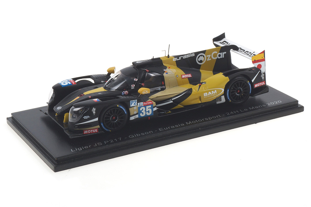 Ligier JSP217-Gibson 24h Le Mans 2020 Foster/Merhi/Yamanaka Spark 1:43 S7975 Ligier JSP217-Gibson 24h Le Mans 2020 Foster/Merhi/Yamanaka Spark 1:43 S7975