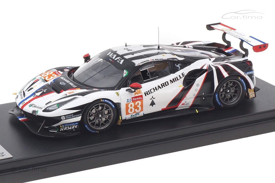 Ferrari 488 GTE Evo 24h Le Mans 2020 Collard/Nielsen/Perrodo Looksmart 1:43 LSLM119 Ferrari 488 GTE Evo 24h Le Mans 2020 Collard/Nielsen/Perrodo Looksmart 1:43 LSLM119