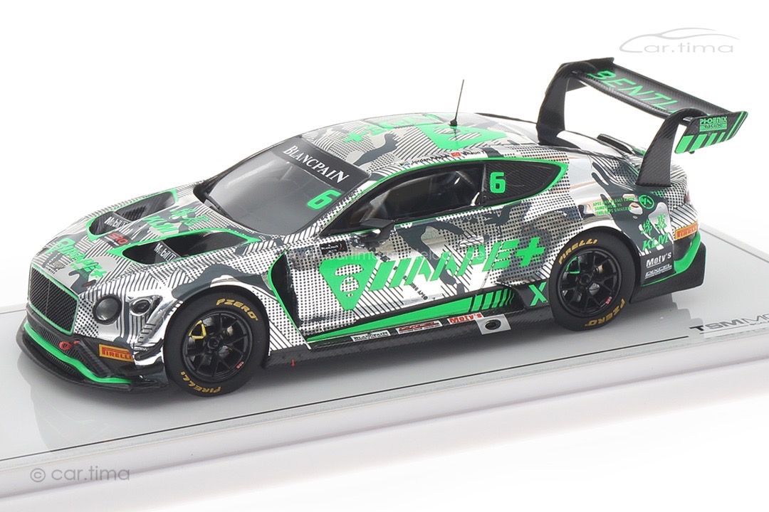 Bentley Continental GT3 Blancpain GT Asia 2018 Pepper/Thong TSM 1:43 TSM430563 Bentley Continental GT3 Blancpain GT Asia 2018 Pepper/Thong TSM 1:43 TSM430563