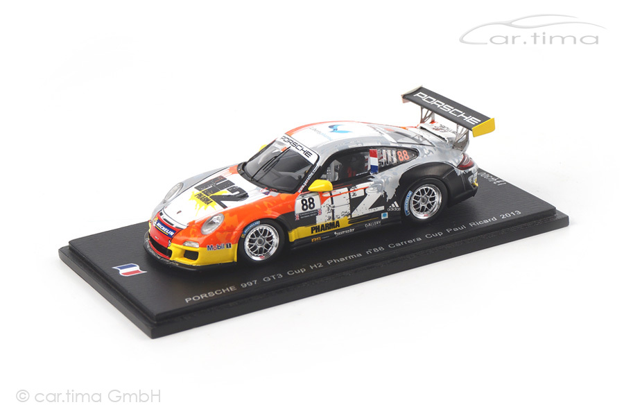 Porsche 911 (997 II) GT3 Cup Paul Ricard 2013 Henry Hassid Spark 1:43 SF073
