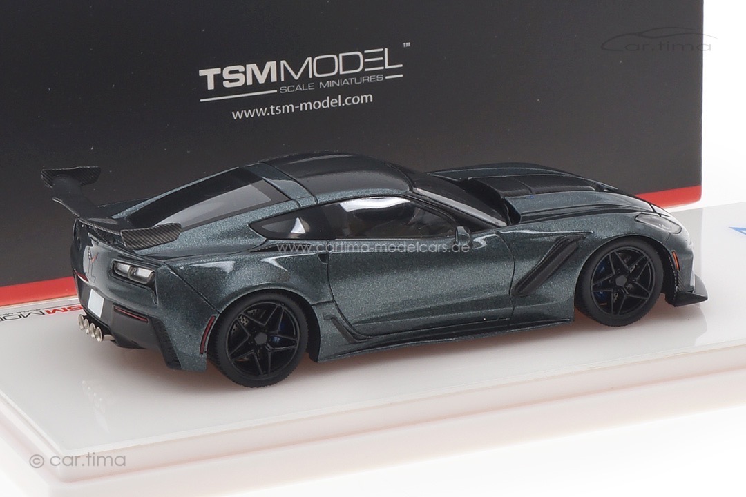 Chevrolet Corvette C7 ZR-1 Dark Shadow grey TSM 1:43 TSM430366 Chevrolet Corvette C7 ZR-1 Dark Shadow grey TSM 1:43 TSM430366
