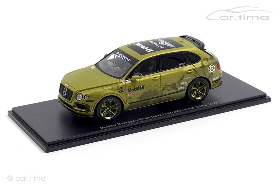 Bentley Bentayga Pikes Peak 2018 SUV Record Spark 1:43 S7798