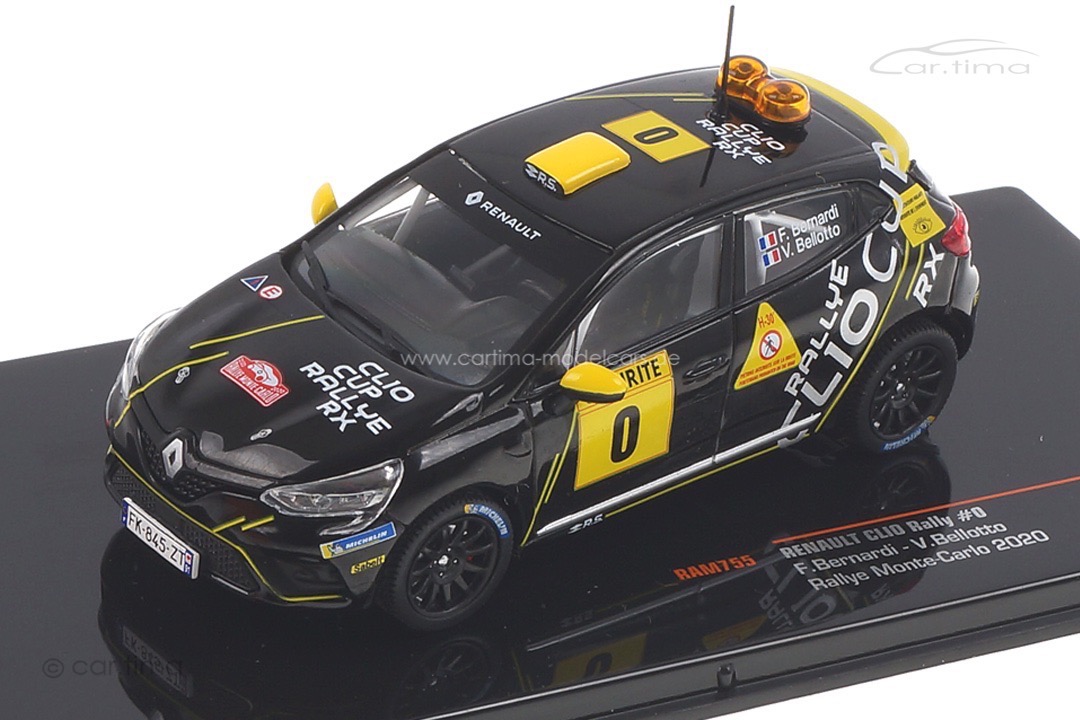 Renault Clio Rallye Monte Carlo 2020 Bernardi/Bellotto IXO 1:43 RAM755 Renault Clio Rallye Monte Carlo 2020 Bernardi/Bellotto IXO 1:43 RAM755