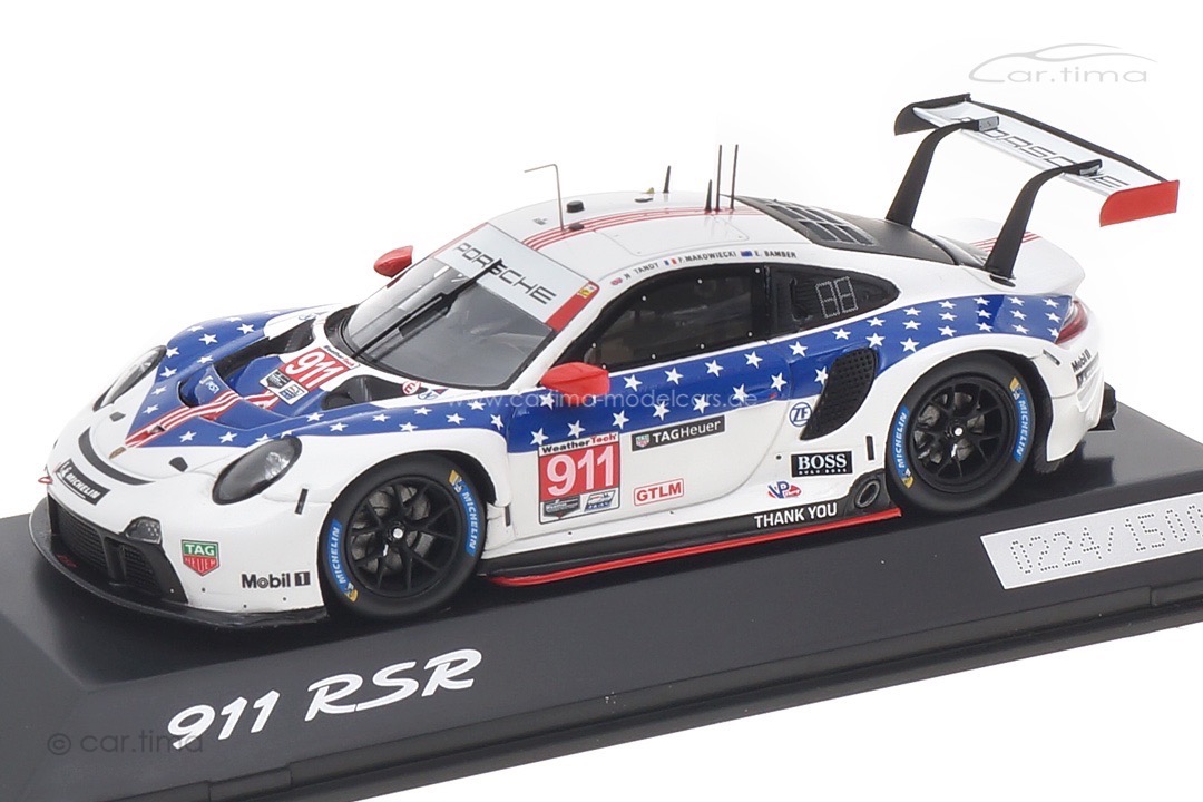 Porsche 911 RSR 12h Sebring 2020 Bamber/Makowiecki/Tandy Spark 1:43 WAP0200100N0FW Porsche 911 RSR 12h Sebring 2020 Bamber/Makowiecki/Tandy Spark 1:43 WAP0200100N0FW