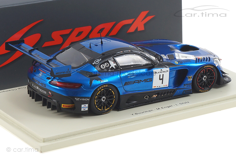 Mercedes-AMG GT3 Endurance Cup Champion 2018 Buurman/Engel/Stolz Spark 1:43 S6330 Mercedes-AMG GT3 Endurance Cup Champion 2018 Buurman/Engel/Stolz Spark 1:43 S6330