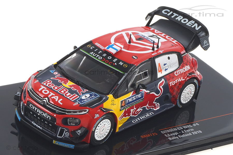Citroen C3 WRC Rallye Finnland 2019 Lappi/Ferm IXO 1:43 RAM725 Citroen C3 WRC Rallye Finnland 2019 Lappi/Ferm IXO 1:43 RAM725