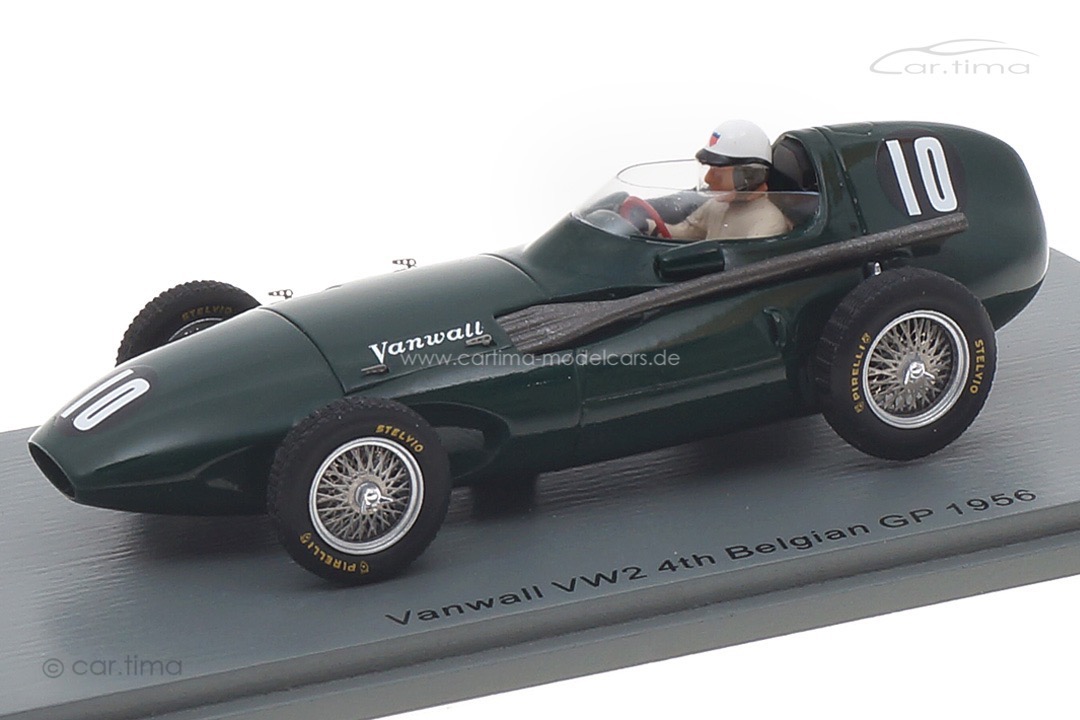 Vanwall VW2 GP Belgien 1956 Harry Schell Spark 1:43 S7203