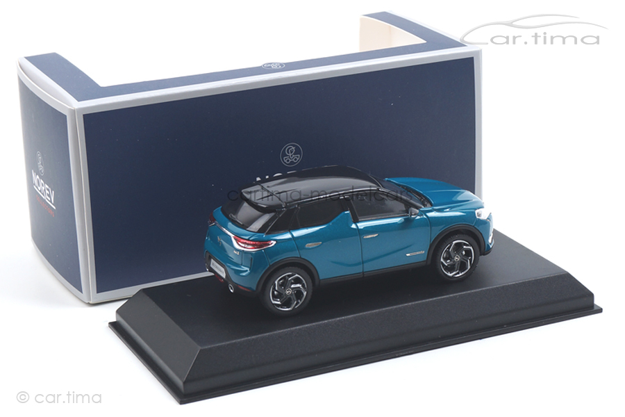 Citroen DS 3 Crossback 2019 blau/schwarz Norev 1:43 170021 Citroen DS 3 Crossback 2019 blau/schwarz Norev 1:43 170021