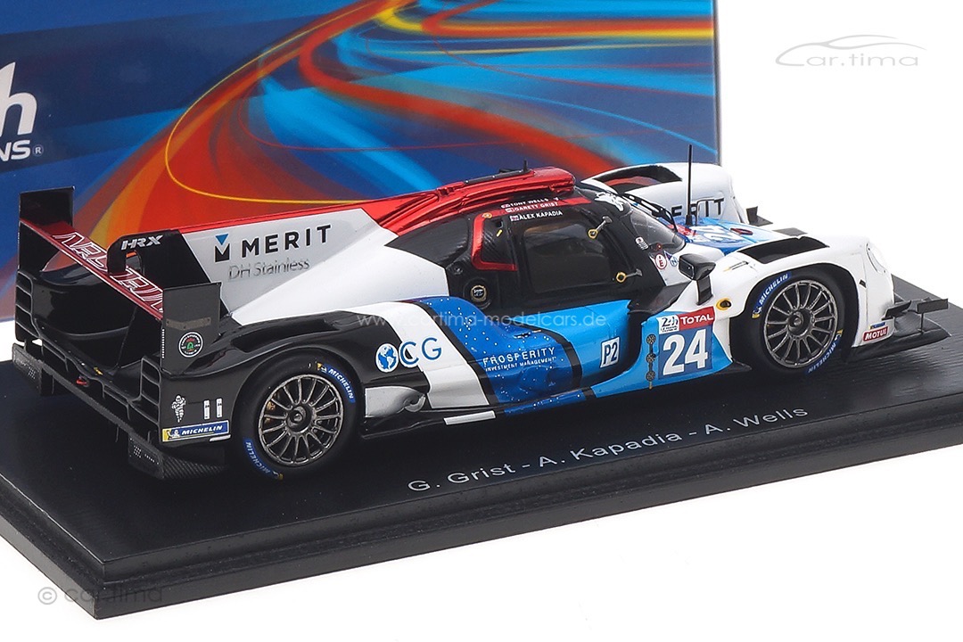Oreca 07-Gibson 24h Le Mans 2020 Grist/Kapadia/Wells Spark 1:43 S7964 Oreca 07-Gibson 24h Le Mans 2020 Grist/Kapadia/Wells Spark 1:43 S7964