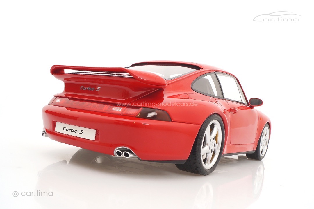Porsche 911 (993) Turbo S Indischrot GT Spirit 1:12 GT556