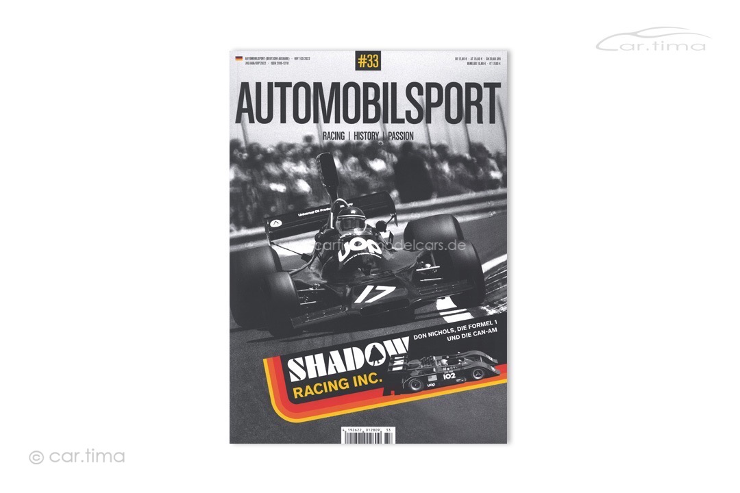 Zeitschrift / Magazine Automobilsport #33 Deutsche Edition M-AMS33-DE