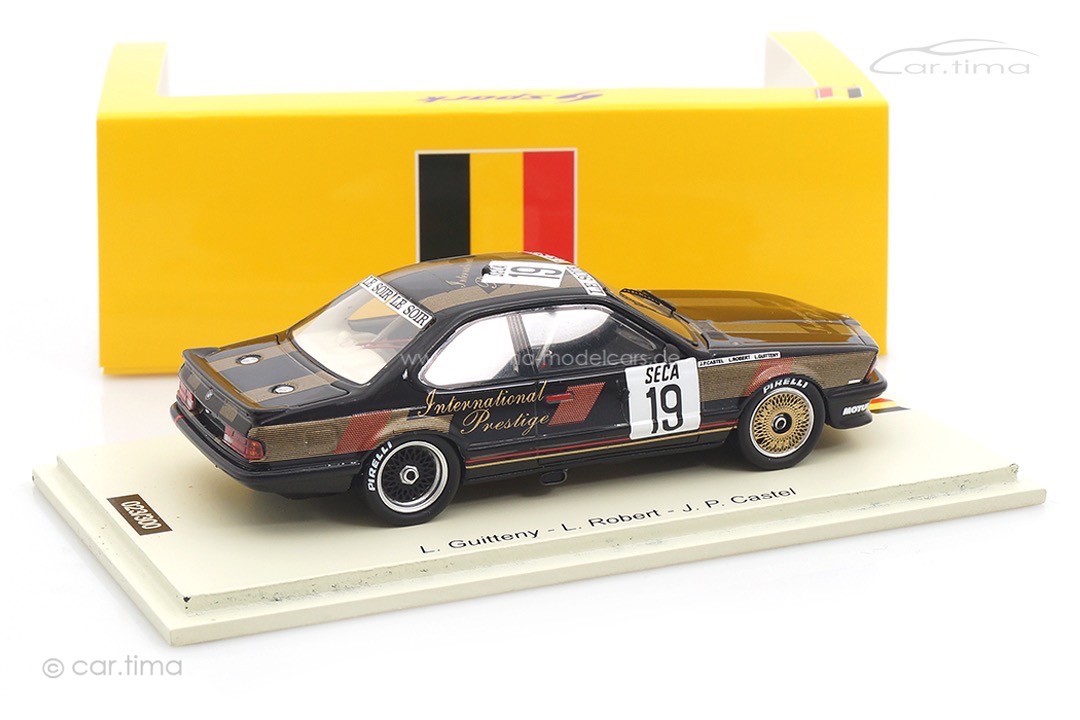 BMW 635 CSI 24h Spa 1986 Guitteny/Castel/Robert Spark 1:43 SB670