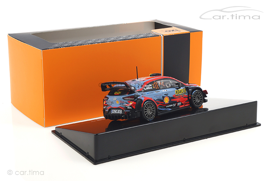 Hyundai i20 WRC Deutschland Rallye 2019 Neuville/Gilsoul IXO 1:43 RAM729 Hyundai i20 WRC Deutschland Rallye 2019 Neuville/Gilsoul IXO 1:43 RAM729