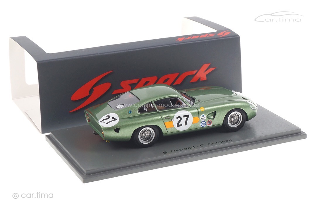 Aston Martin DP214 2000 km Daytona 1964 Hetreed/Kerrison Spark 1:43 S3685 Aston Martin DP214 2000 km Daytona 1964 Hetreed/Kerrison Spark 1:43 S3685