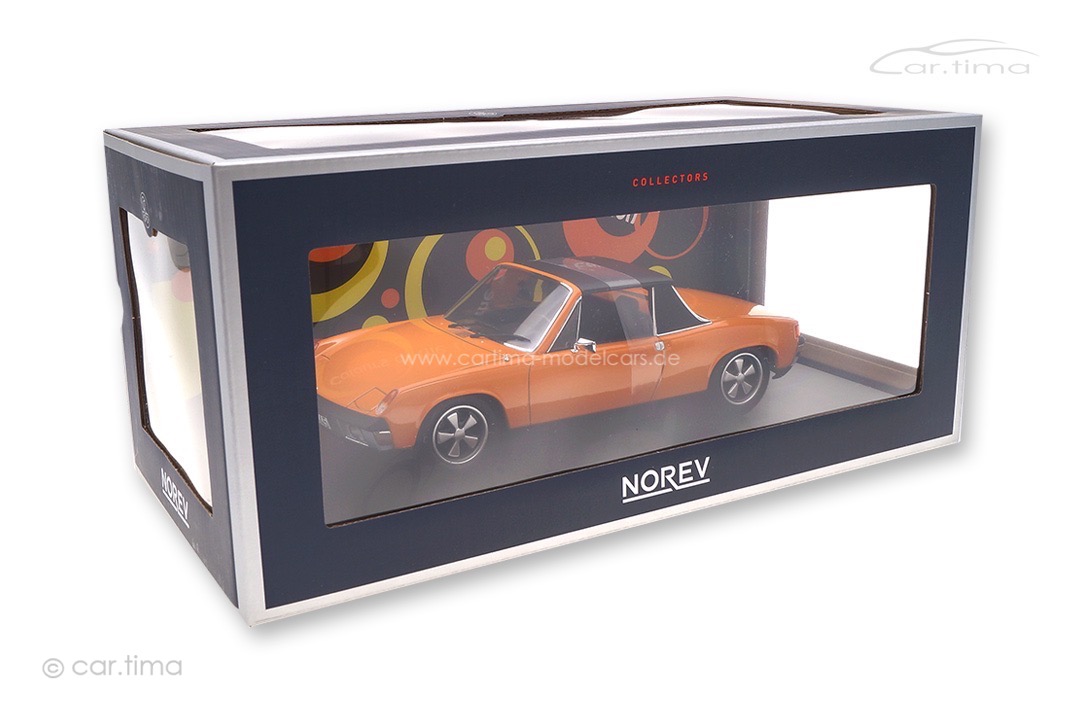 Porsche 914-6 1973 Signalorange Norev 1:18 187688 Porsche 914-6 1973 Signalorange Norev 1:18 187688
