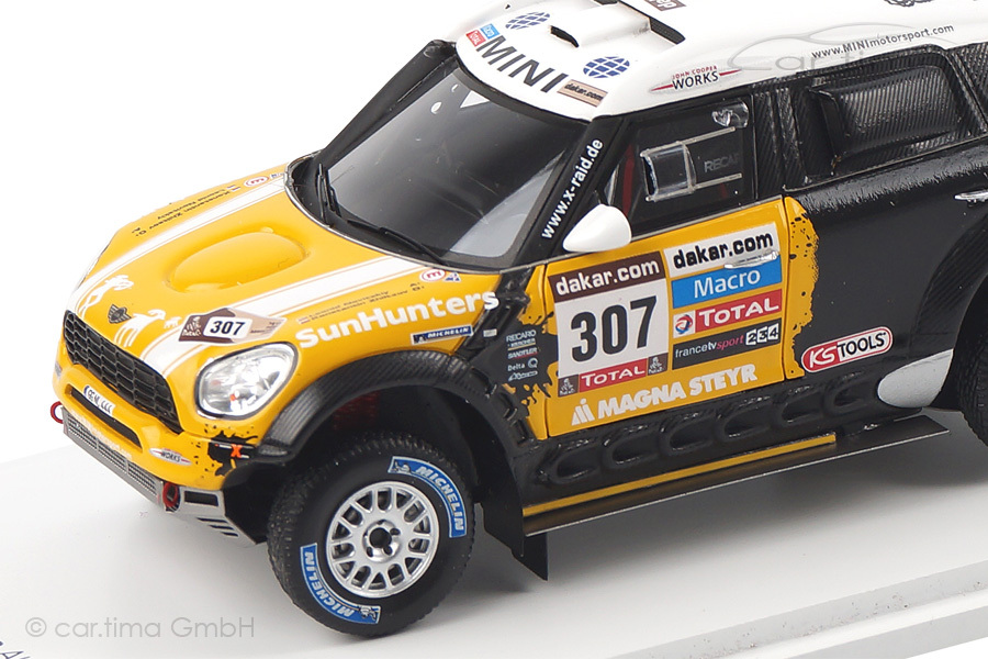 Mini Countryman All4 Racing Rallye Dakar 2013 Novitskiy/Zhiltsov TSM 1:43 TSM144344 Mini Countryman All4 Racing Rallye Dakar 2013 Novitskiy/Zhiltsov TSM 1:43 TSM144344