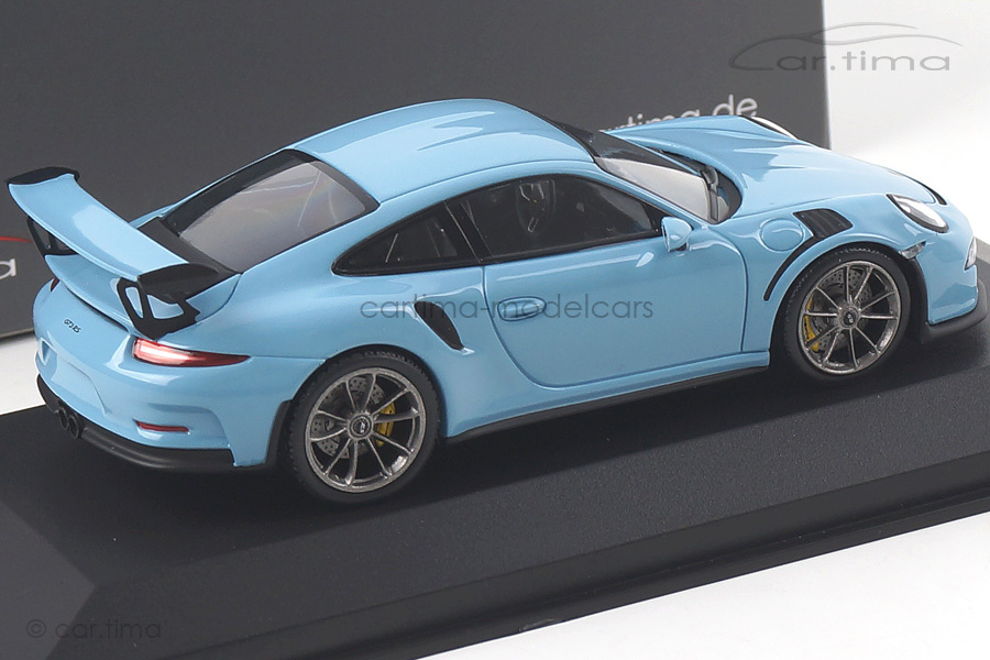 Porsche 911 (991) GT3 RS Gulf blau Minichamps 1:43 CA04316045