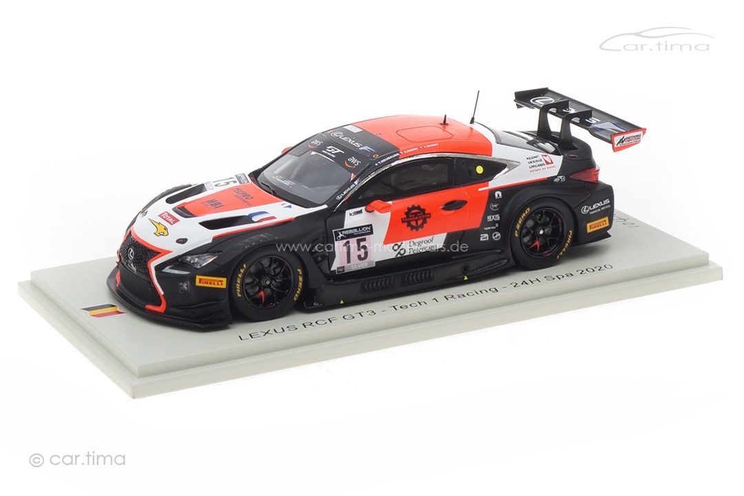 Lexus RCF GT3 24h Spa 2020 Buret/Neubauer/Panis Spark 1:43 SB402 Lexus RCF GT3 24h Spa 2020 Buret/Neubauer/Panis Spark 1:43 SB402