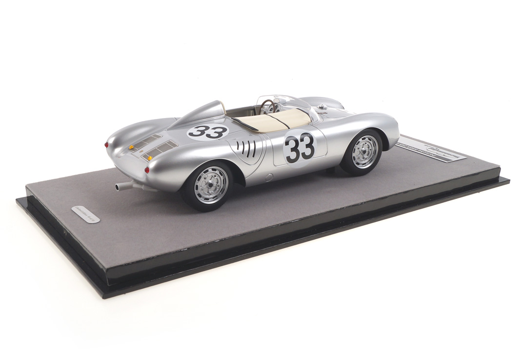 Porsche 550A RS 24h Le Mans 1957 Herrmann/von Frankenberg Tecnomodel 1:18 TM18-141C Porsche 550A RS 24h Le Mans 1957 Herrmann/von Frankenberg Tecnomodel 1:18 TM18-141C