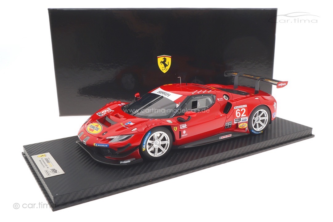 Ferrari 296 GT3 24h Daytona 2023 Calado/Rigon/Pier Guidi BBR 1:18 CS18001 Ferrari 296 GT3 24h Daytona 2023 Calado/Rigon/Pier Guidi BBR 1:18 CS18001