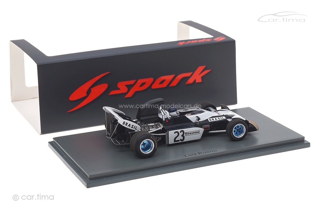 Surtees TS9B GP Brasilien 1973 Luiz Bueno Spark 1:43 S3999 Surtees TS9B GP Brasilien 1973 Luiz Bueno Spark 1:43 S3999