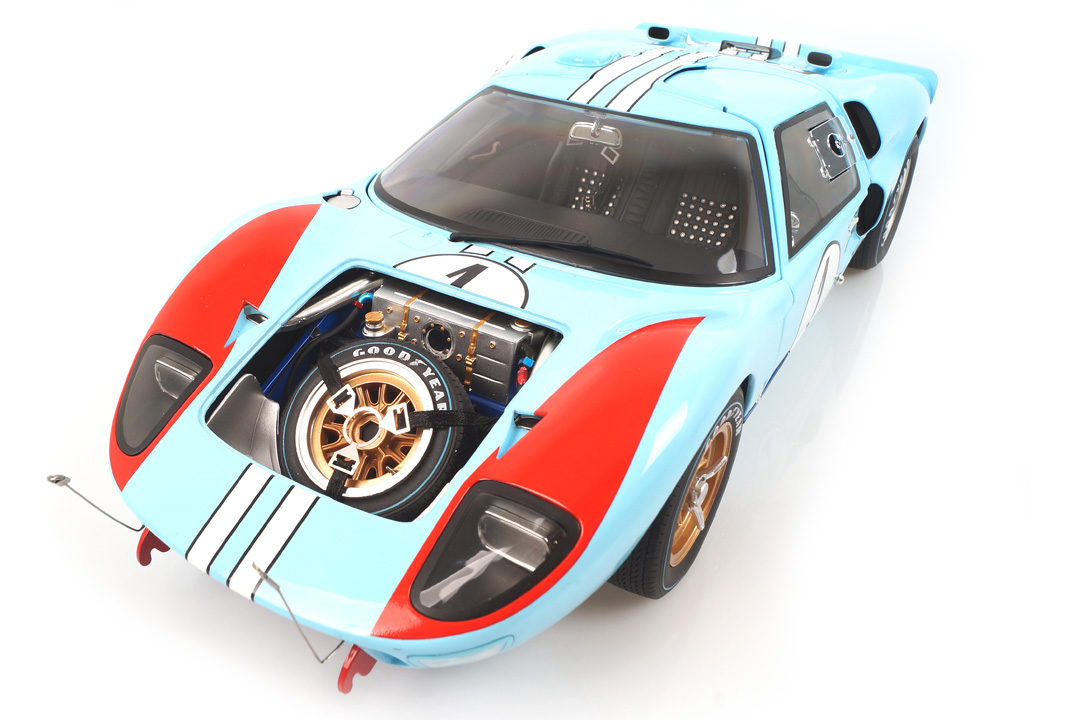 Ford GT40 MKI 2nd 24h Le Mans 1966 Miles/Hulme ACME 1:12 M1201003 Ford GT40 MKI 2nd 24h Le Mans 1966 Miles/Hulme ACME 1:12 M1201003