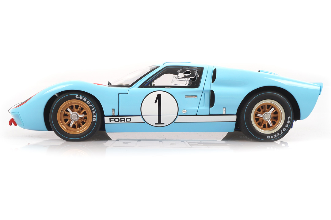 Ford GT40 MKI 2nd 24h Le Mans 1966 Miles/Hulme ACME 1:12 M1201003 Ford GT40 MKI 2nd 24h Le Mans 1966 Miles/Hulme ACME 1:12 M1201003