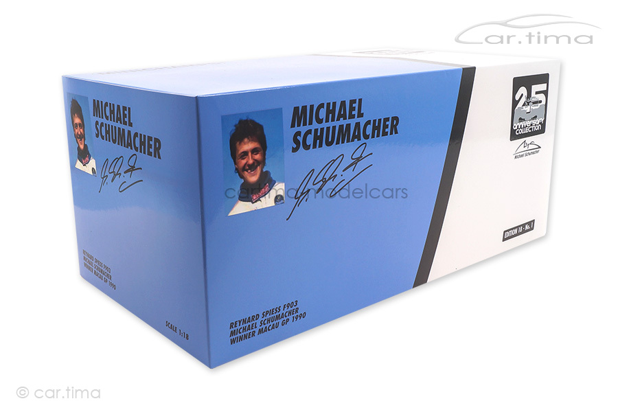 Reynard Spiess F903 Winner Macau GP 1990 Michael Schumacher Minichamps 1:18 517901803 Reynard Spiess F903 Winner Macau GP 1990 Michael Schumacher Minichamps 1:18 517901803