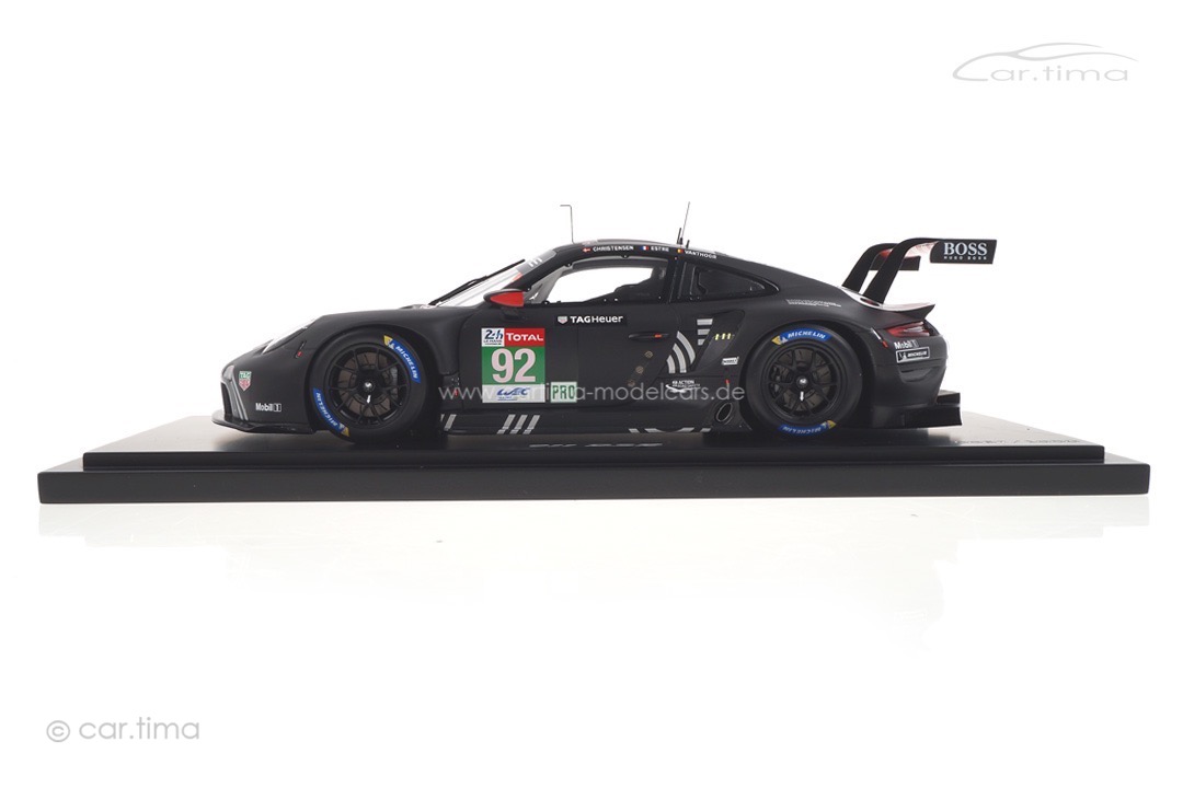 Porsche 911 RSR 24h Le Mans 2020 Christensen/Estre/Vanthoor Spark 1:18 WAP0219040MLEM Porsche 911 RSR 24h Le Mans 2020 Christensen/Estre/Vanthoor Spark 1:18 WAP0219040MLEM